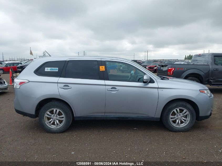 2014 Mitsubishi Outlander VIN: JA4JZ3AX6EZ603491 Lot: 12058591