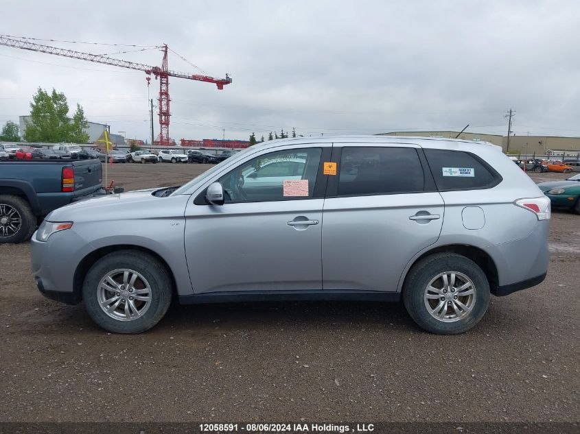 2014 Mitsubishi Outlander VIN: JA4JZ3AX6EZ603491 Lot: 12058591