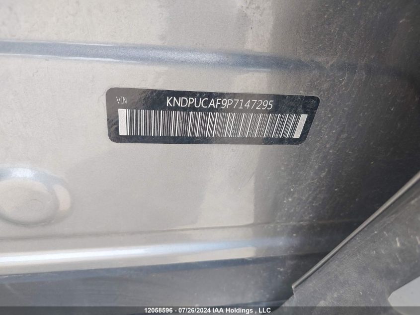 2023 Kia Sportage VIN: KNDPUCAF9P7147295 Lot: 12058596