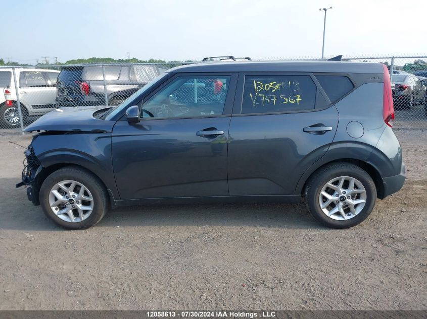 2021 Kia Soul VIN: KNDJ33AU5M7757567 Lot: 12058613