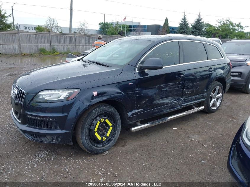 2011 Audi Q7 VIN: WA1MMCFE2BD010352 Lot: 12058616