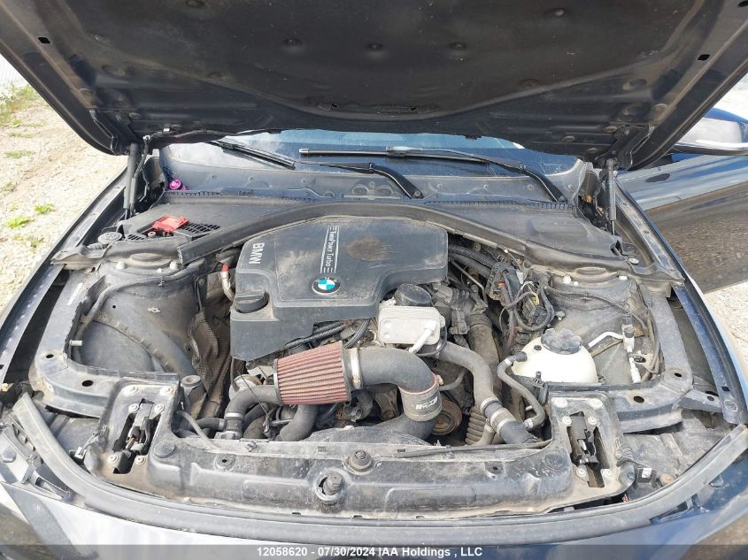 2012 BMW 3 Series VIN: WBA3A5C57CF255841 Lot: 12058620