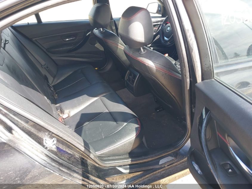 2012 BMW 3 Series VIN: WBA3A5C57CF255841 Lot: 12058620