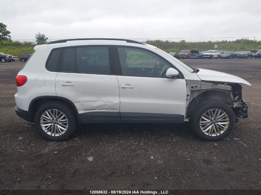 2016 Volkswagen Tiguan VIN: WVGJV7AX7GW538742 Lot: 12058632