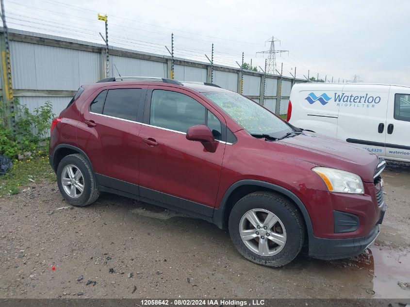 2014 Chevrolet Trax VIN: 3GNCJLEB9EL162958 Lot: 12058642