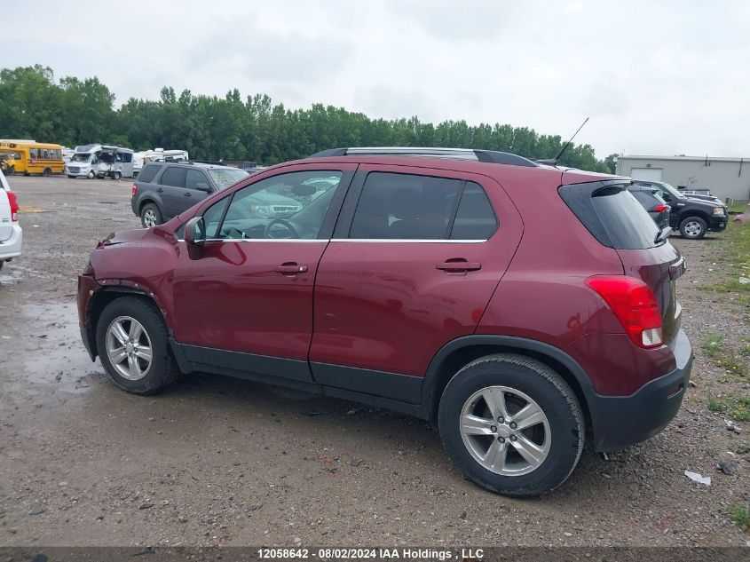 2014 Chevrolet Trax VIN: 3GNCJLEB9EL162958 Lot: 12058642