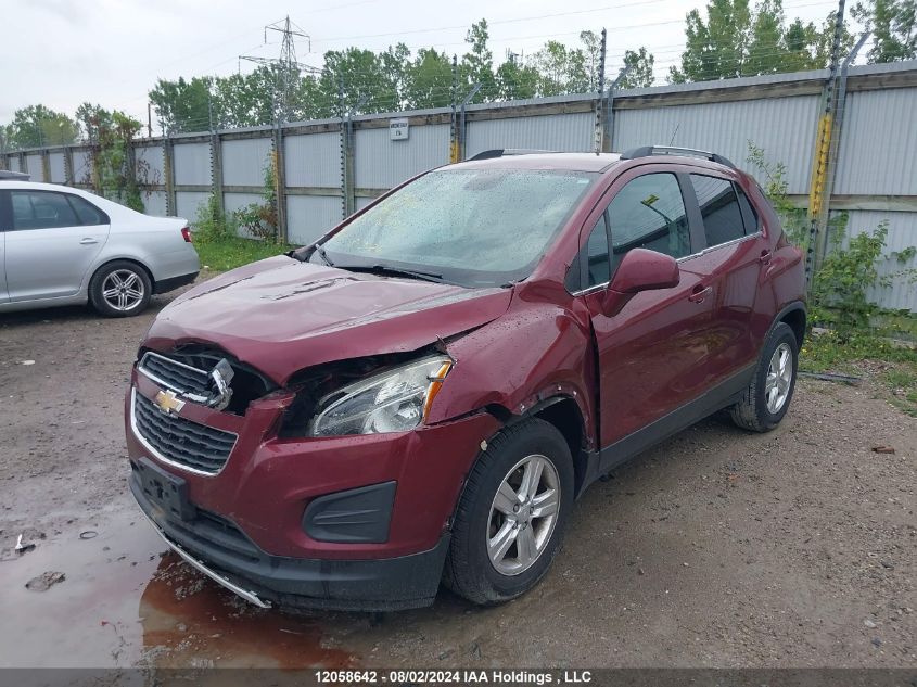 2014 Chevrolet Trax VIN: 3GNCJLEB9EL162958 Lot: 12058642