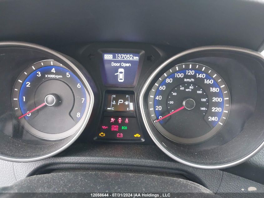 2013 Hyundai Elantra VIN: KMHD35LE0DU045706 Lot: 12058644