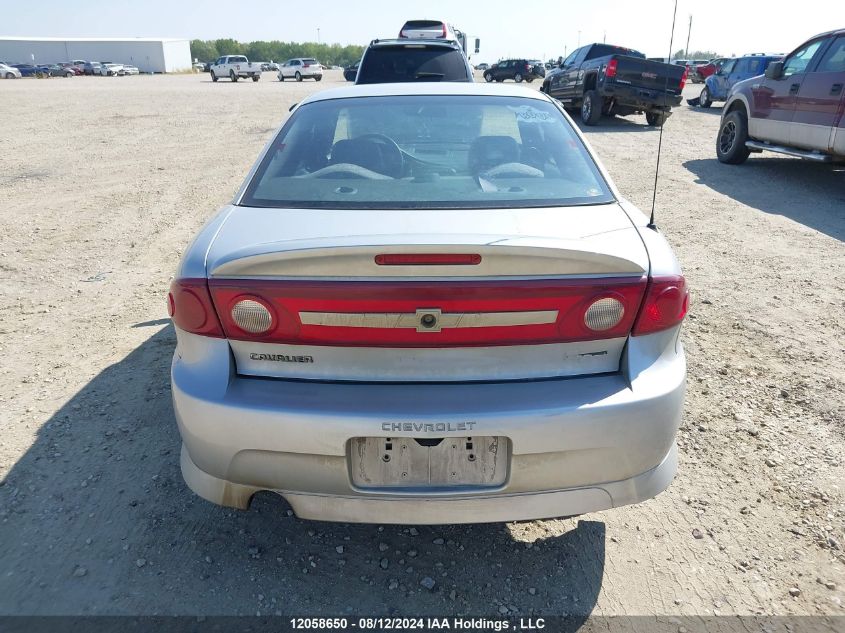 2003 Chevrolet Cavalier VIN: 1G1JC12F837364433 Lot: 12058650