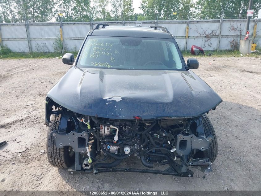 2023 Ford Bronco Sport Big Bend VIN: 3FMCR9B69PRD93723 Lot: 12058652