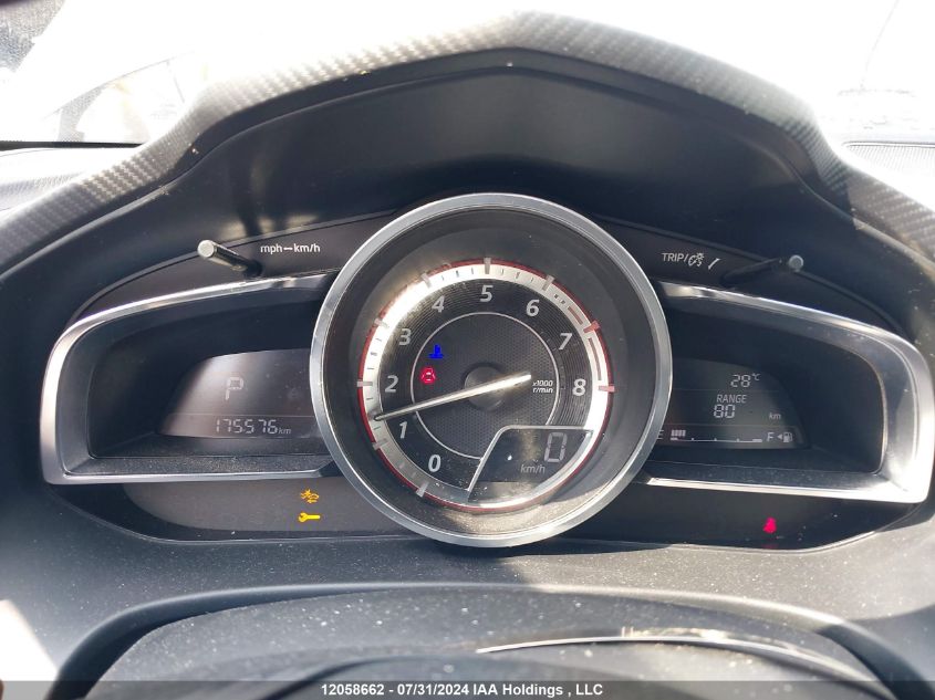 2014 Mazda 3 Grand Touring VIN: JM1BM1W32E1174674 Lot: 12058662