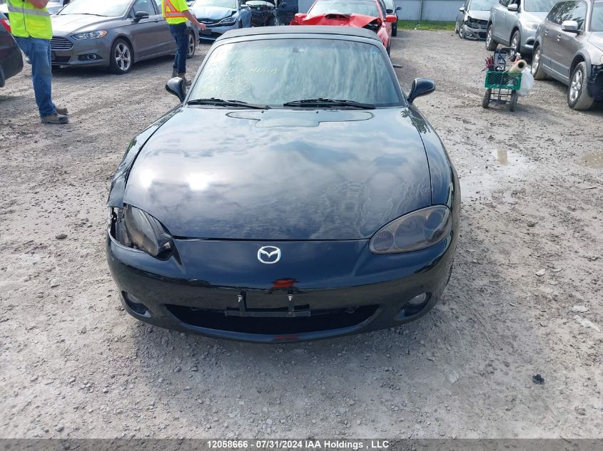 2003 Mazda Mx-5 Miata VIN: JM1NB353630313434 Lot: 12058666