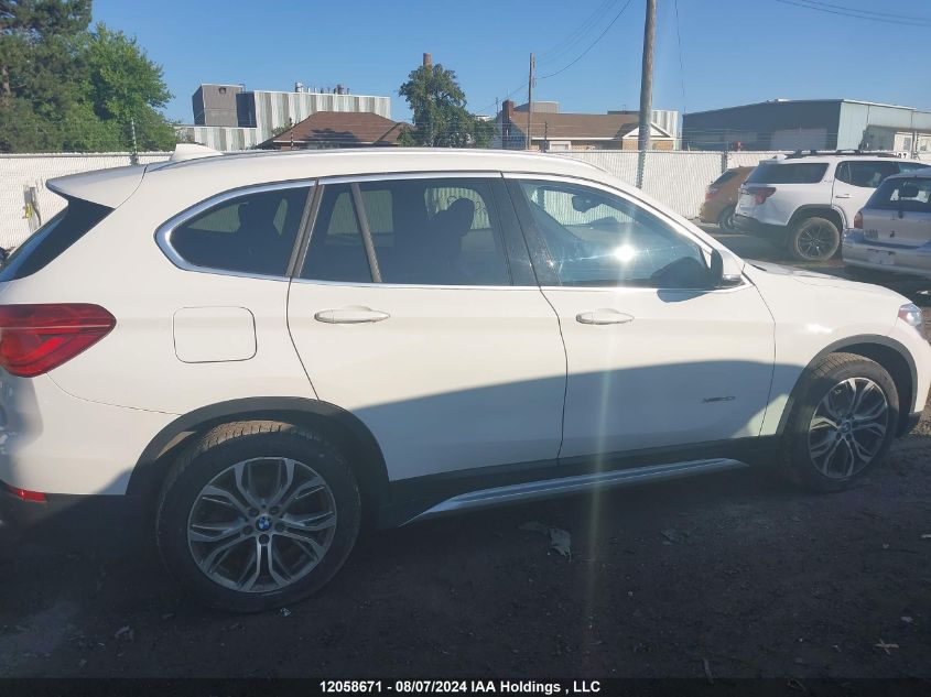 2017 BMW X1 xDrive28I VIN: WBXHT3C32H5F75660 Lot: 12058671