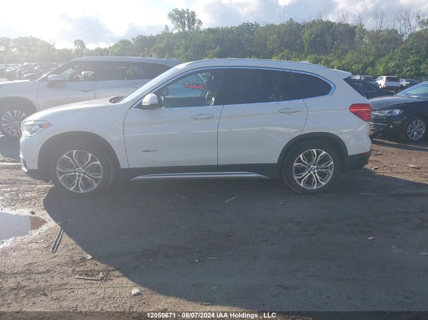 2017 BMW X1 xDrive28I VIN: WBXHT3C32H5F75660 Lot: 12058671