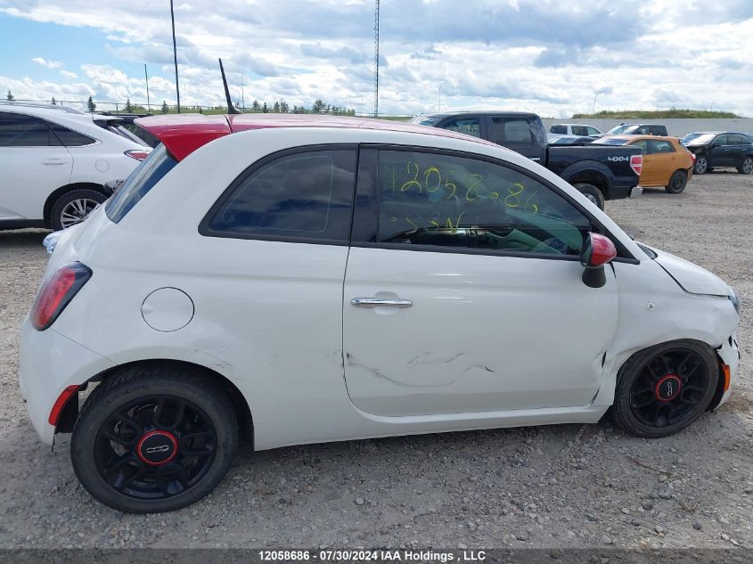 2015 Fiat 500 Pop VIN: 3C3CFFAR9FT642440 Lot: 12058686