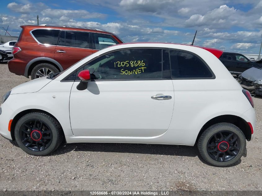 2015 Fiat 500 Pop VIN: 3C3CFFAR9FT642440 Lot: 12058686