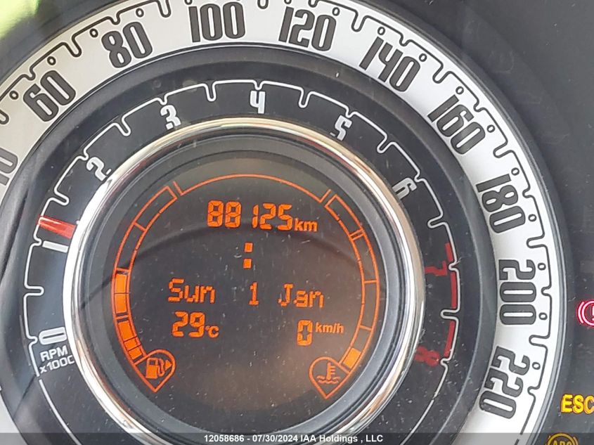 2015 Fiat 500 Pop VIN: 3C3CFFAR9FT642440 Lot: 12058686