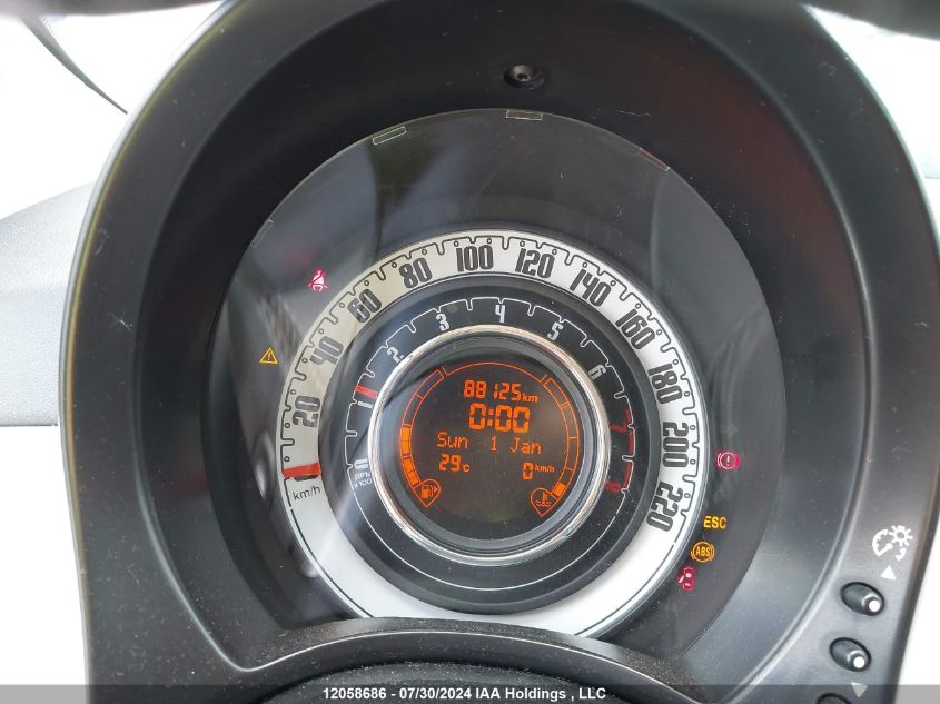 2015 Fiat 500 Pop VIN: 3C3CFFAR9FT642440 Lot: 12058686