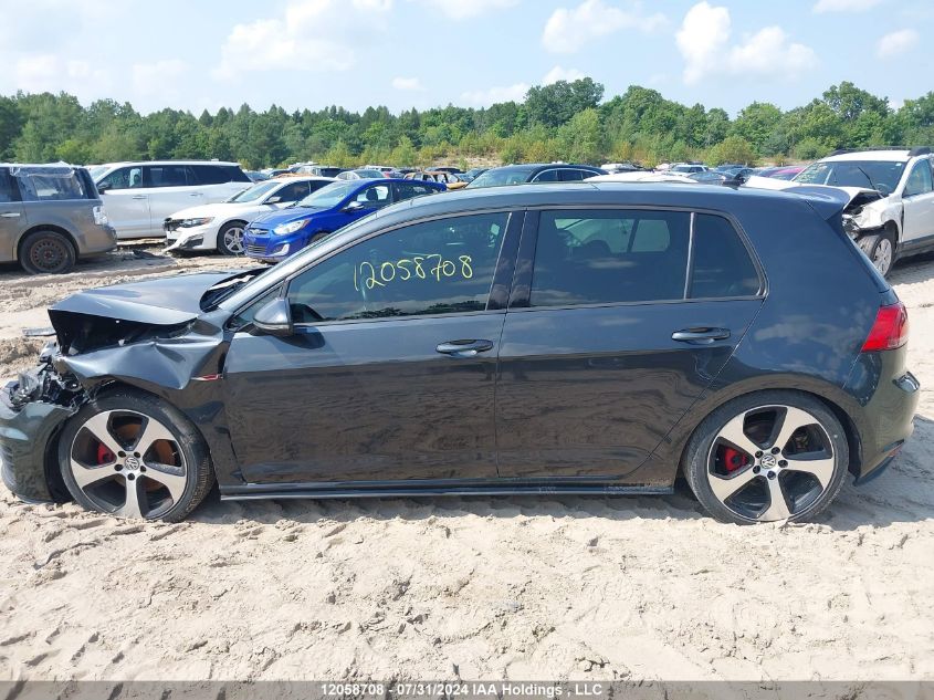 2015 Volkswagen Golf Gti VIN: 3VW4T7AU5FM089702 Lot: 12058708