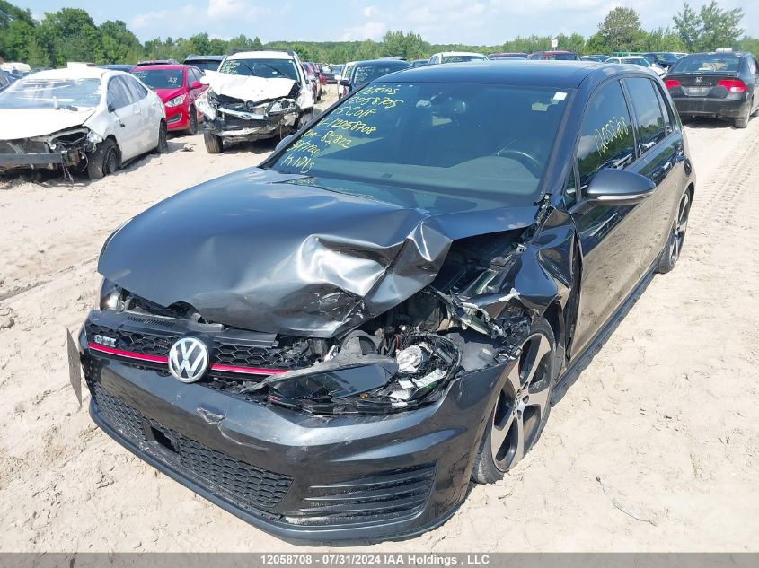 2015 Volkswagen Golf Gti VIN: 3VW4T7AU5FM089702 Lot: 12058708