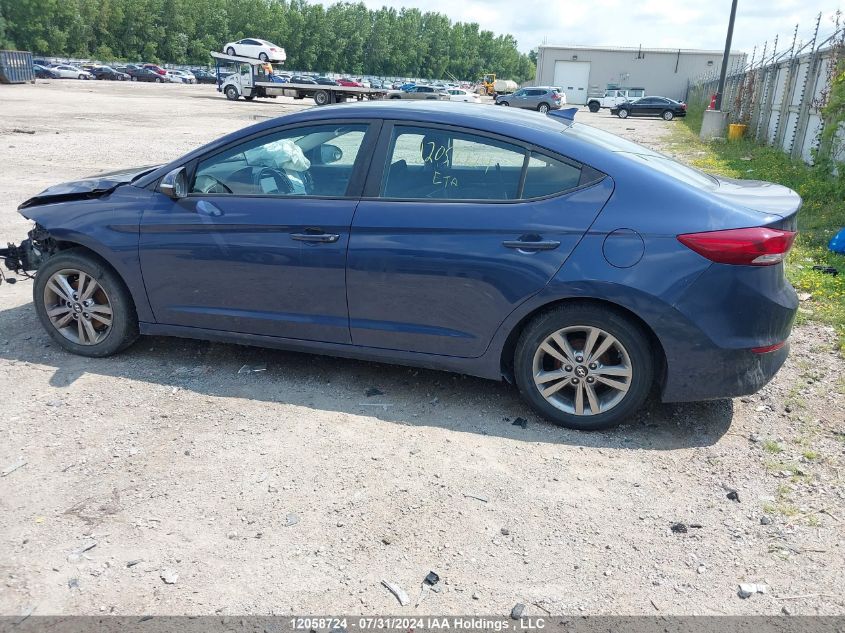 2018 Hyundai Elantra Gl Se VIN: KMHD84LF6JU581902 Lot: 12058724