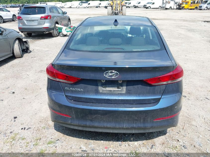 2018 Hyundai Elantra Gl Se VIN: KMHD84LF6JU581902 Lot: 12058724