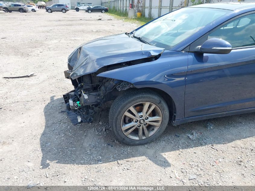 2018 Hyundai Elantra Gl Se VIN: KMHD84LF6JU581902 Lot: 12058724