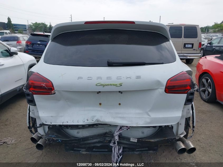 2016 Porsche Cayenne VIN: WP1AE2A24GLA64504 Lot: 12058730