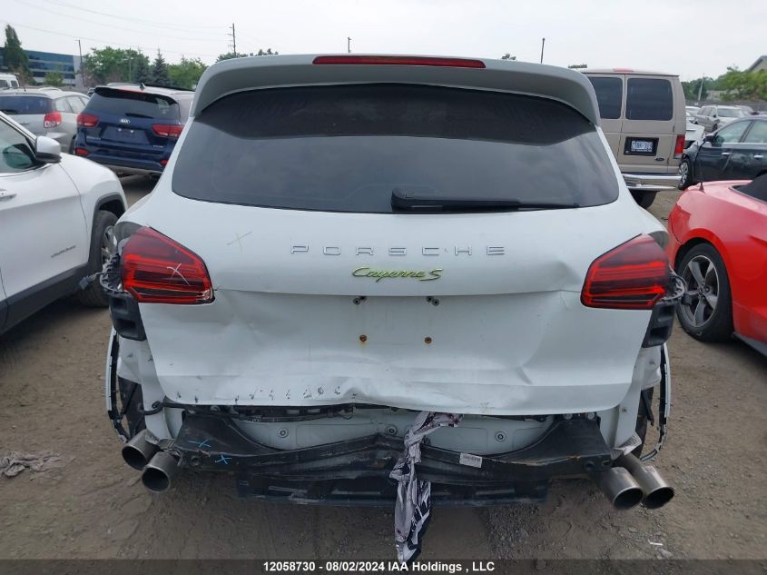 2016 Porsche Cayenne VIN: WP1AE2A24GLA64504 Lot: 12058730