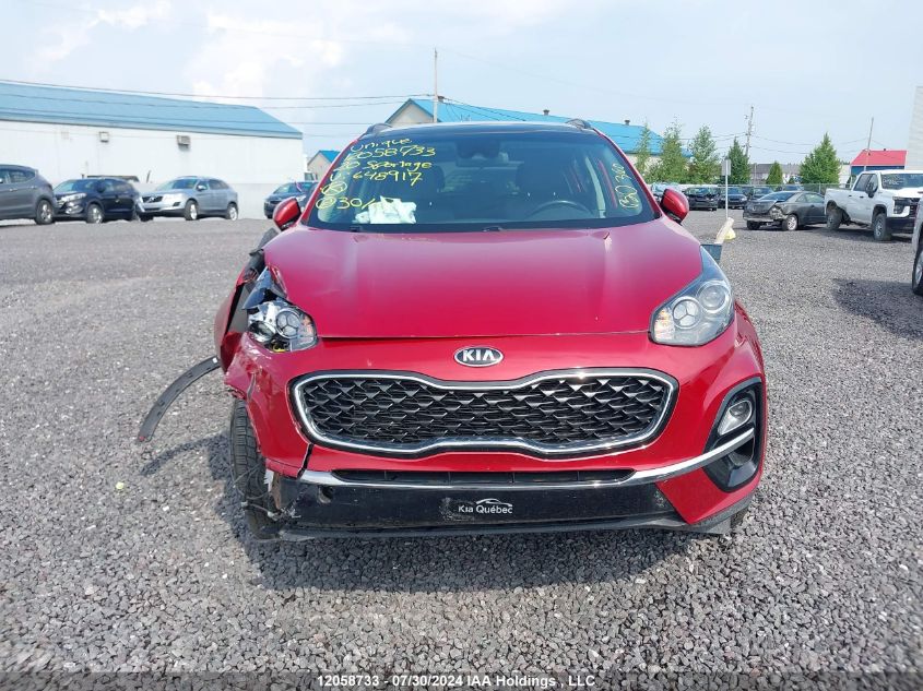 2020 Kia Sportage VIN: KNDPNCAC6L7648917 Lot: 12058733