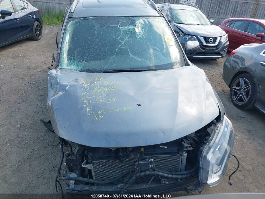 2017 Nissan Rogue VIN: 5N1AT2MV0HC889580 Lot: 12058740