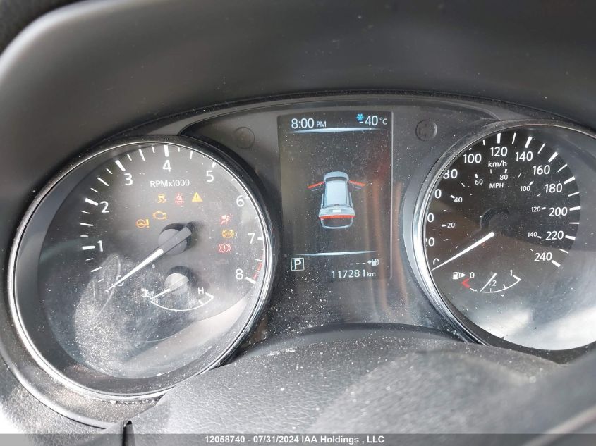 2017 Nissan Rogue VIN: 5N1AT2MV0HC889580 Lot: 12058740