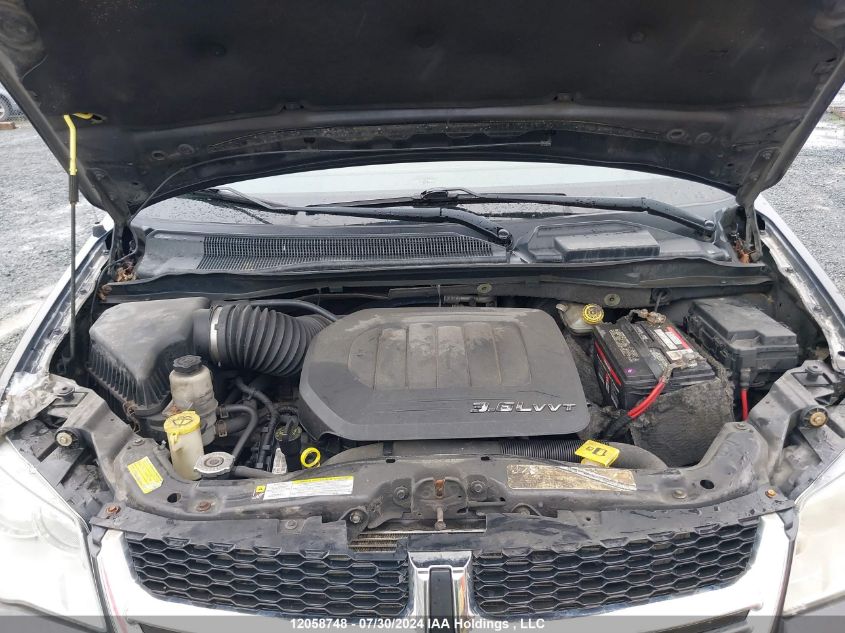 2011 Dodge Grand Caravan Se/Sxt VIN: 2D4RN4DGXBR725592 Lot: 12058748