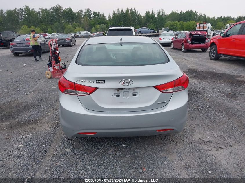 2012 Hyundai Elantra Gls/Limited VIN: 5NPDH4AE2CH123463 Lot: 12058764