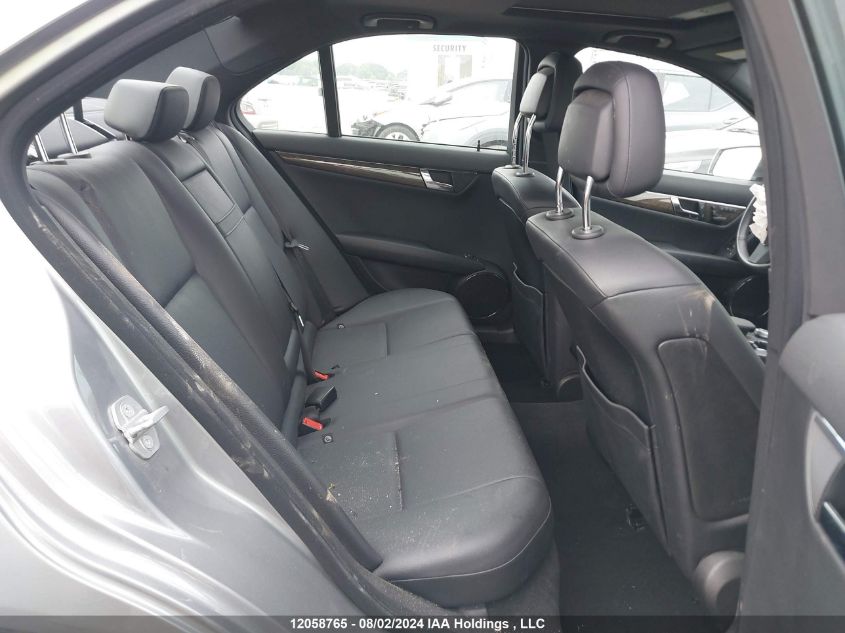 2010 Mercedes-Benz C 300 4Matic VIN: WDDGF8BB7AF512420 Lot: 12058765