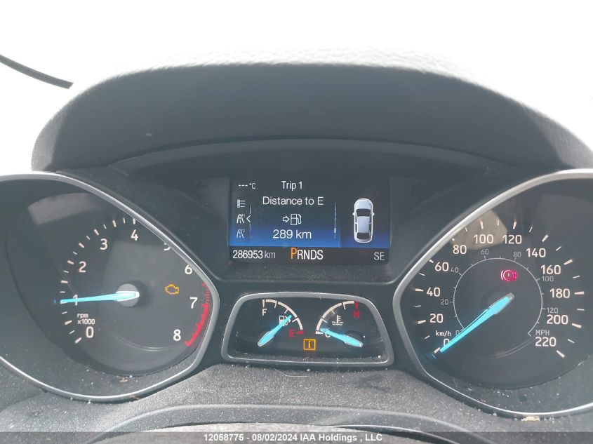 2017 Ford Escape Se VIN: 1FMCU9GD4HUA01036 Lot: 12058775