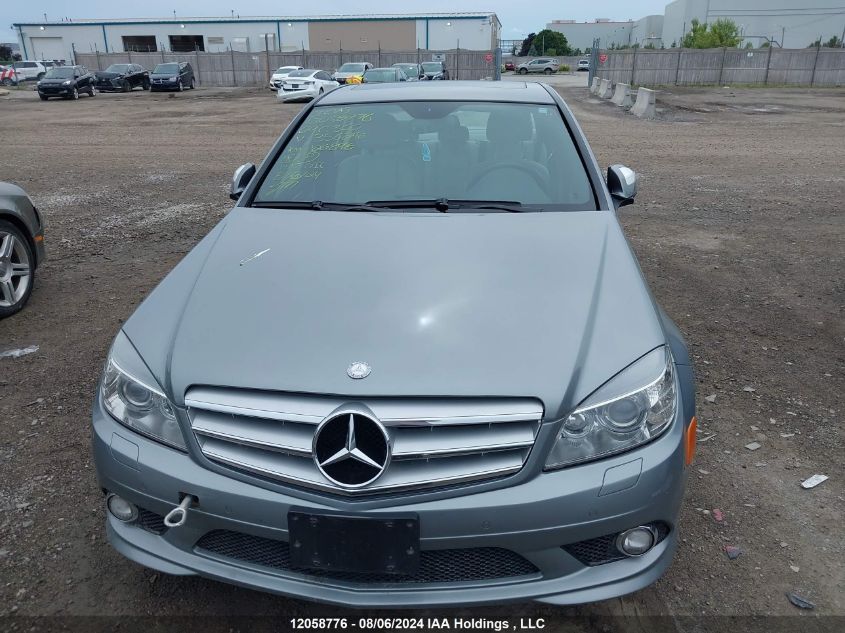2009 Mercedes-Benz C 300 4Matic VIN: WDDGF81X29F356246 Lot: 12058776