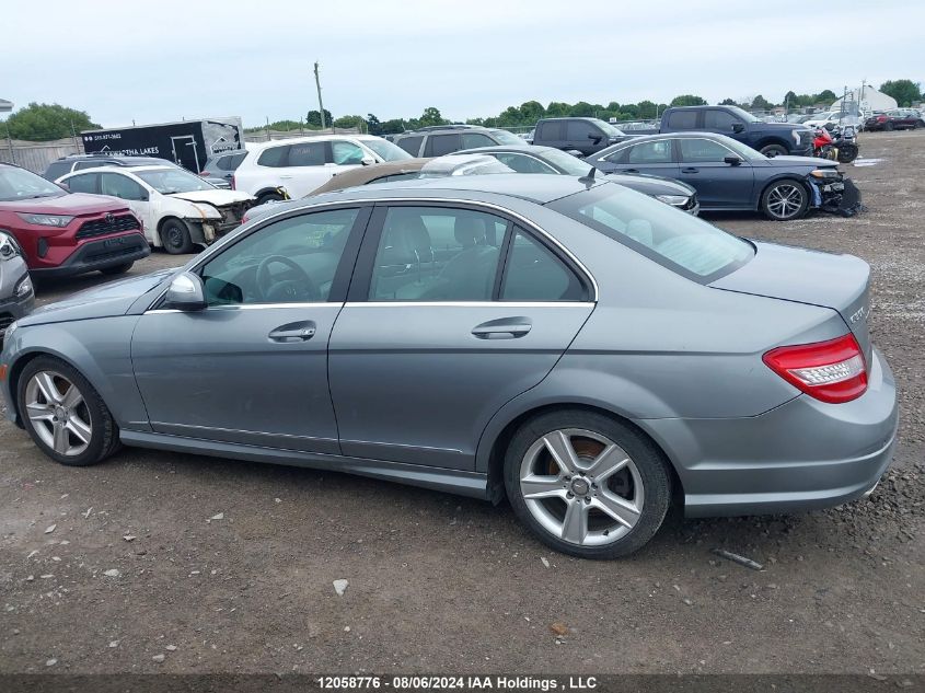 2009 Mercedes-Benz C 300 4Matic VIN: WDDGF81X29F356246 Lot: 12058776