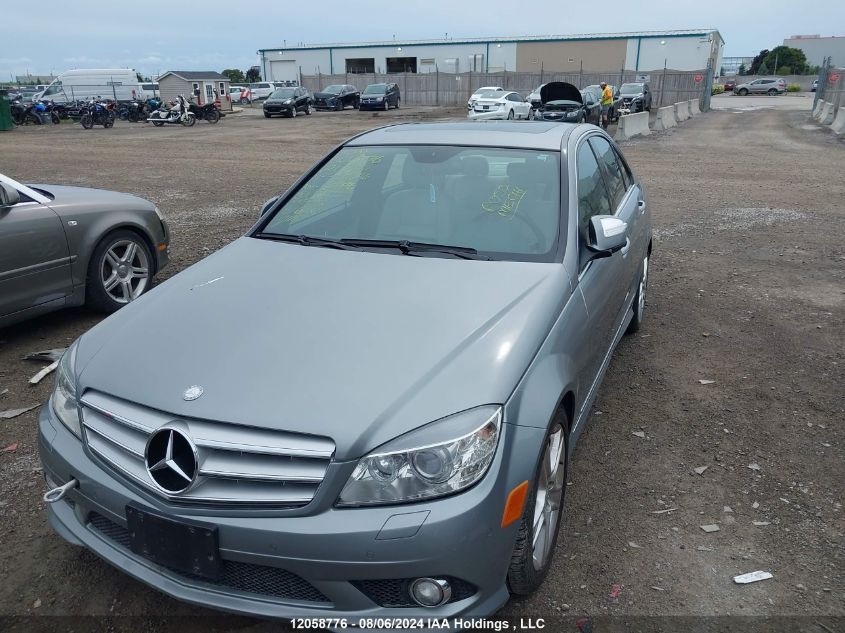 2009 Mercedes-Benz C 300 4Matic VIN: WDDGF81X29F356246 Lot: 12058776