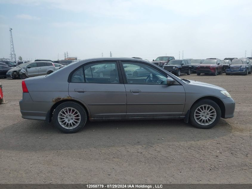 2004 Honda Civic Sdn VIN: 2HGES168X4H925990 Lot: 12058779