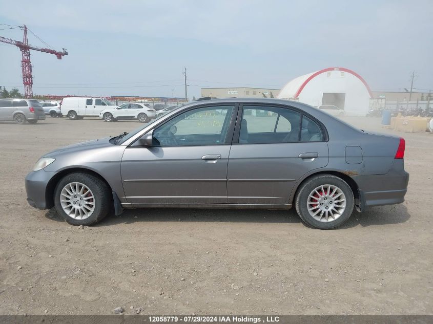 2004 Honda Civic Sdn VIN: 2HGES168X4H925990 Lot: 12058779