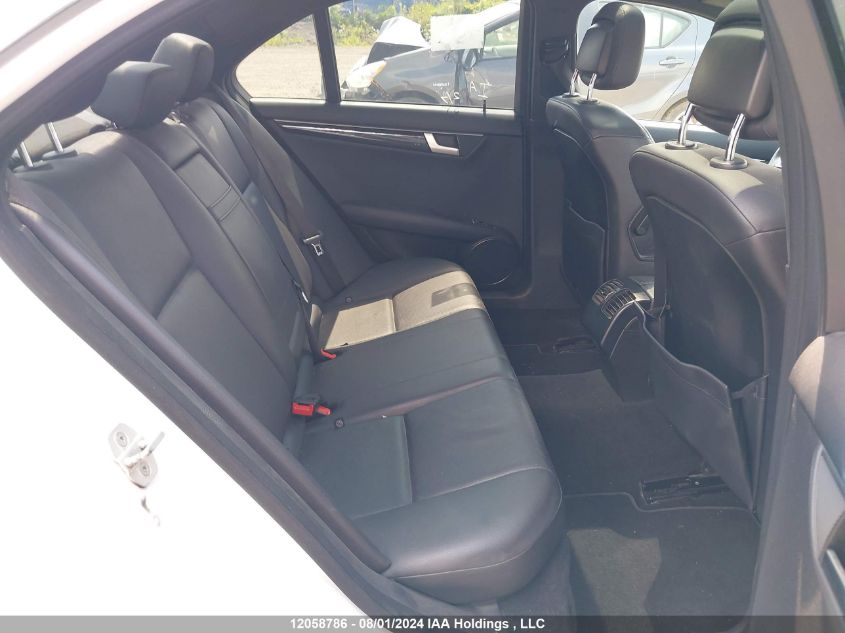 2013 Mercedes-Benz C-Class VIN: WDDGF8AB5DA874670 Lot: 12058786