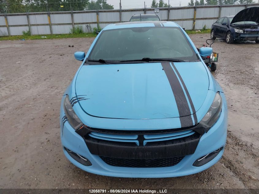 2013 Dodge Dart Sxt VIN: 1C3CDFBAXDD183923 Lot: 12058791