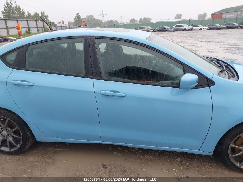 2013 Dodge Dart Sxt VIN: 1C3CDFBAXDD183923 Lot: 12058791