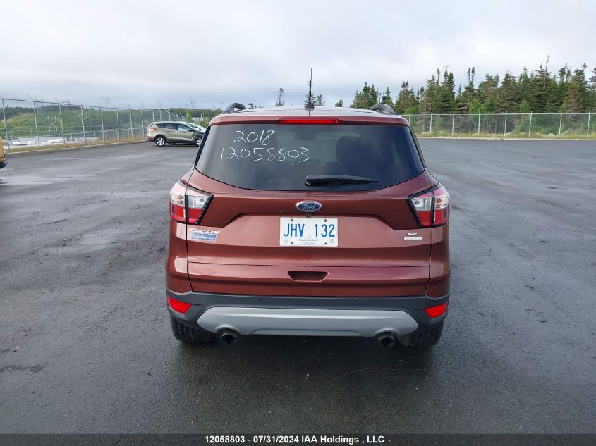 2018 Ford Escape Se VIN: 1FMCU0GD5JUB57166 Lot: 12058803