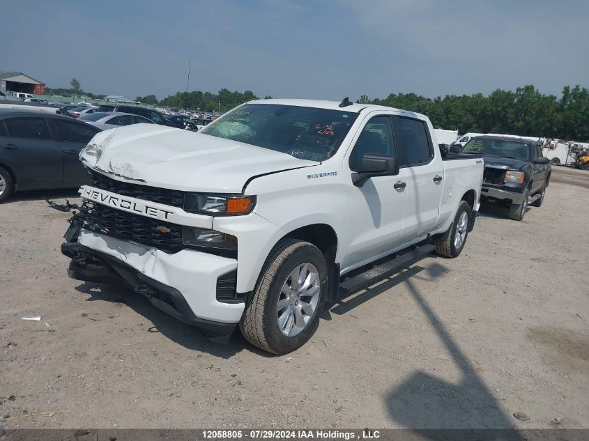 2021 Chevrolet Silverado 1500 VIN: 1GCUYBEF1MZ413484 Lot: 12058805