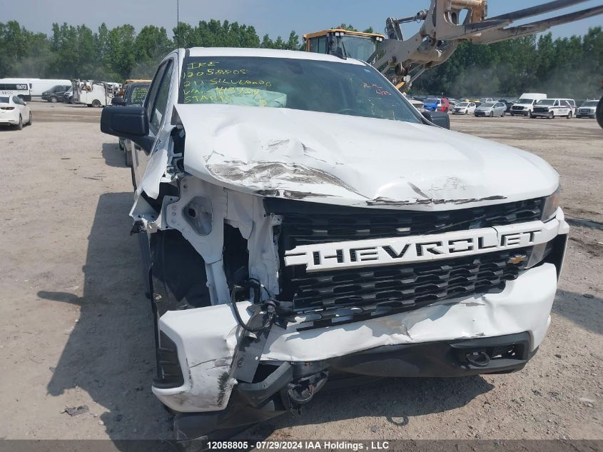 2021 Chevrolet Silverado 1500 VIN: 1GCUYBEF1MZ413484 Lot: 12058805