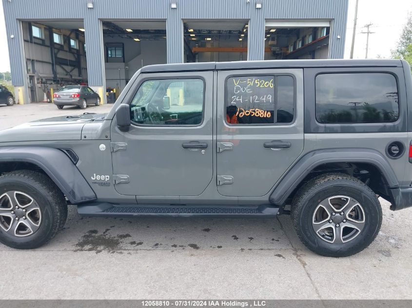 2021 Jeep Wrangler Unlimited Sport VIN: 1C4HJXDN5MW515206 Lot: 12058810