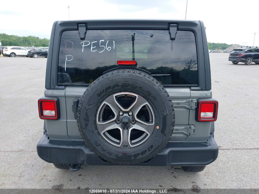 2021 Jeep Wrangler Unlimited Sport VIN: 1C4HJXDN5MW515206 Lot: 12058810