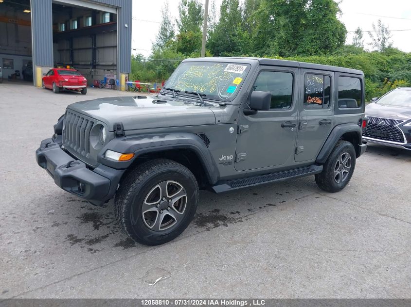 2021 Jeep Wrangler Unlimited Sport VIN: 1C4HJXDN5MW515206 Lot: 12058810